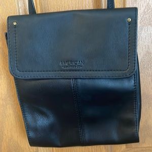 American Leather Kansas large crossbody with RFID